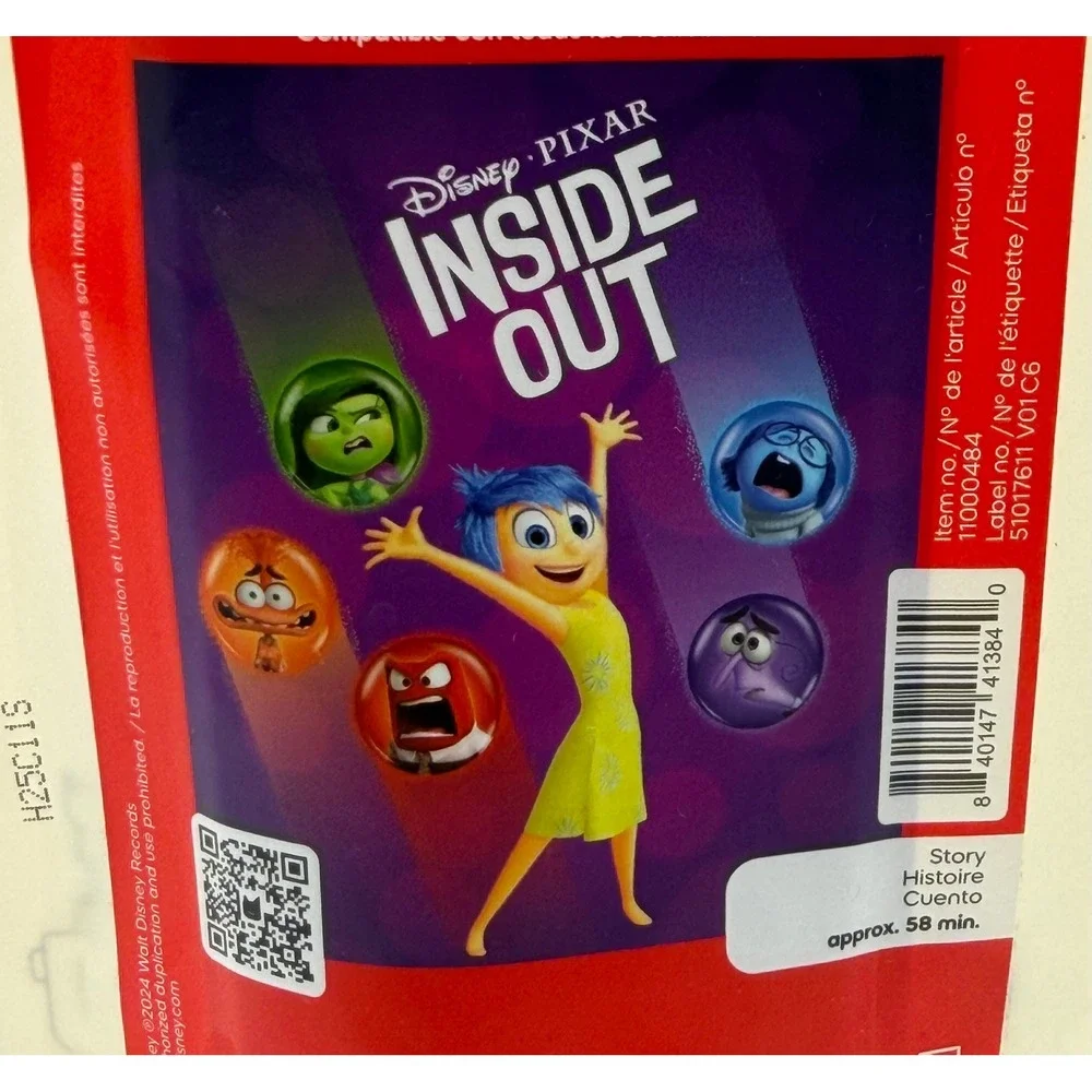 Disney Pixar Inside Out Joy Tonie Audio Character Figure New